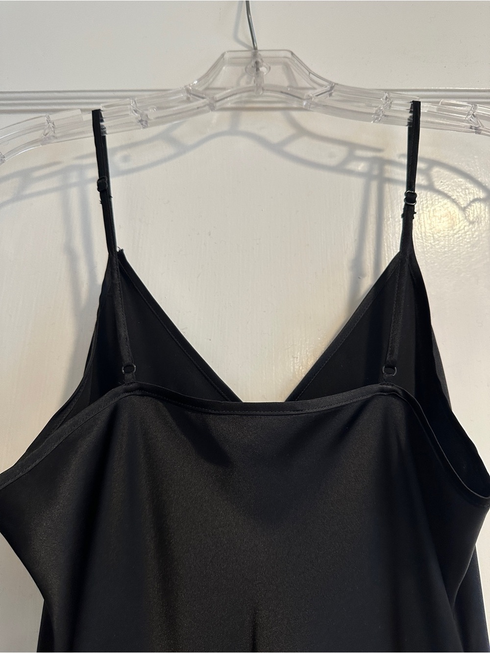 Quince Washable Silk Slip Dress - XS - Black - Picture 10 of 14